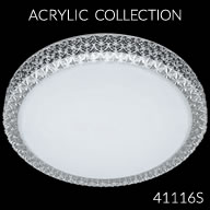41116W : Acrylic Chandelier