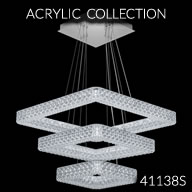 41138S : Acrylic Chandelier