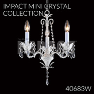 40683W : Mini Crystal Chandelier Collection