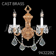 94322BZ : Madrid Cast Brass Collection