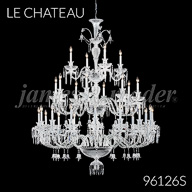 96126S : Large Entry Crystal Chandelier