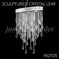 Coleccion Sculptured Crystal Leaf